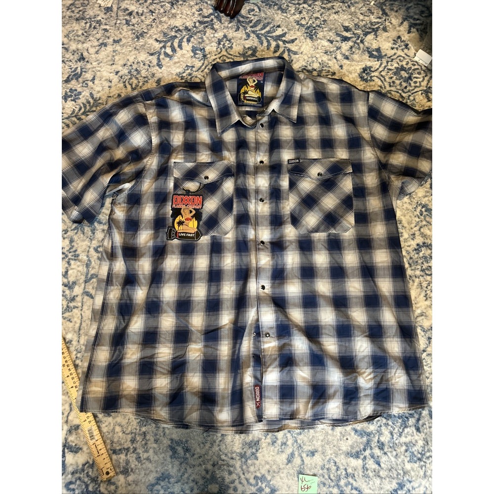 Dixxon Marshall Bamboo Short Sleeve Shirt Mens 5x